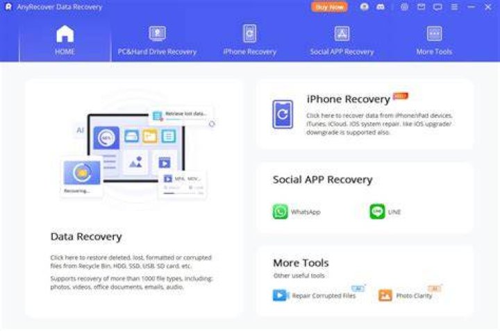 Data backup and recovery process