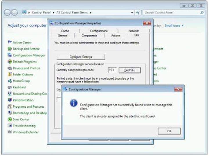 Software configuration interface
